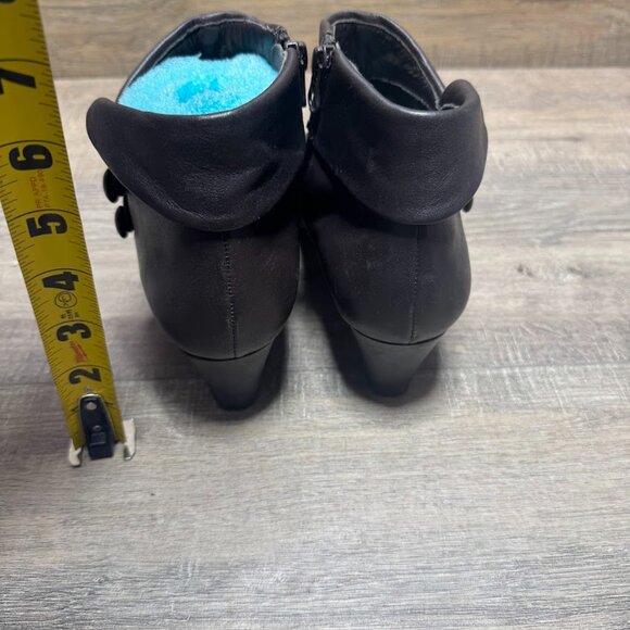 Umberto Raffini Brown Leather Ankle Boots Women's Size EU 39 - Picture 3 of 7